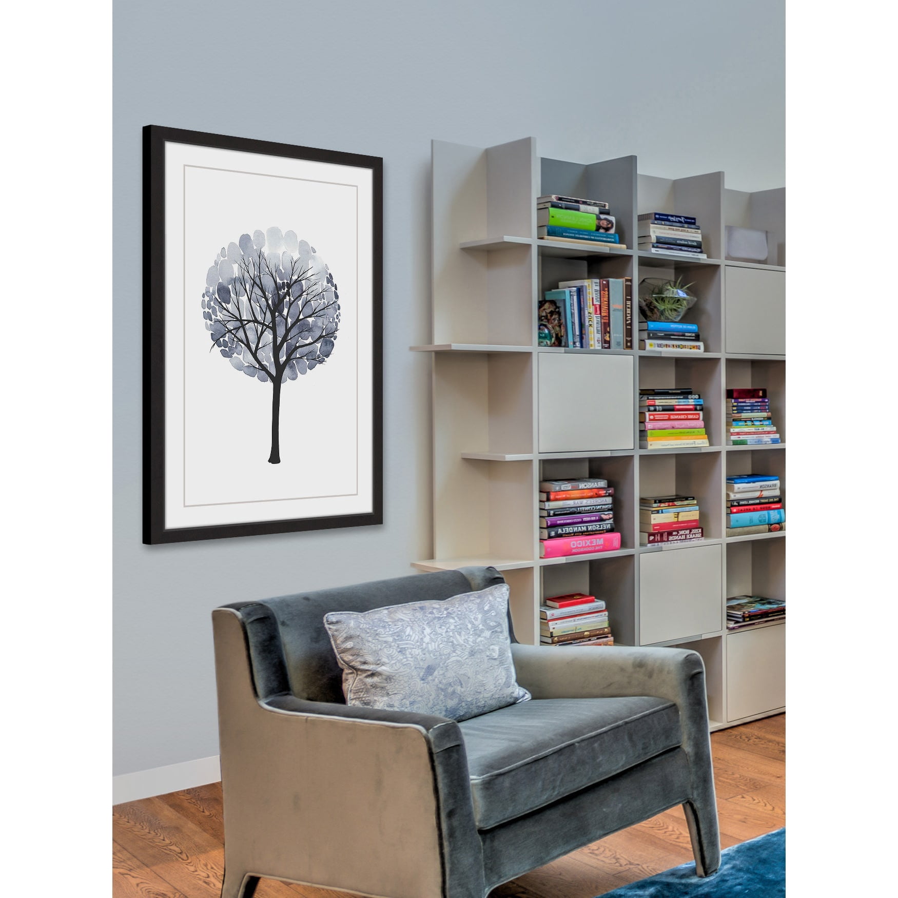 Marmont Hill "Midnight Elm I" Framed Painting Print