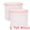 Pink, variant on Unique Bargains 2Pcs Mesh Lingerie Bra Laundry Wash Bags for Delicates White-Pink 6.7" x 5.9"