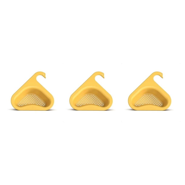 Escurridor de fregadero Yuarrent de plástico con forma de animal Amarillo Verde Naranja Azul