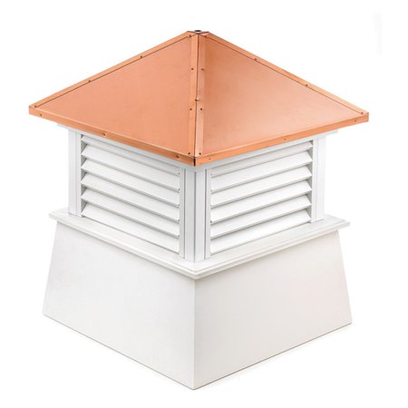Cupola Copper Roof - Good Directions Manchester Vinyl Cupola with Copper Roof - 18