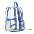 thumbnail image 2 of Mochila transparente, neceser de viaje con correa ajustable, bolsa de maquillaje, bolsa de almacenamiento para Festival, natación, oficina, concierto , b B, 2 of 8