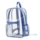 thumbnail image 2 of Mochila transparente, portátil, impermeable, ligera, para maquillaje B, 2 of 9
