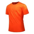 thumbnail image 7 of Cmfcve Plus Size Men's Dry Fit Tops Moisture Wicking Athletic T Shirt Short Sleeve Workout Running Shirts Crew Neck Basic Summer Tee, 7 of 7