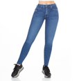thumbnail image 1 of Pantalón básico para dama SAVI JEANS de Mezclilla stretch Skinny Azul cielo, 1 of 5