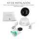 thumbnail image 4 of Camara Inteligente Wifi Via Remota App Internet C Microfono Color Blanco, 4 of 8