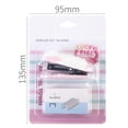 thumbnail image 2 of Pink mini stapler with staple remover and 640 staples, cute stapler gift, 2 of 5