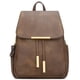 thumbnail image 4 of Mochila KKXIU Trendy de cuero vegano para mujer Z-Brown, 4 of 7