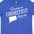 thumbnail image 4 of Inktastic Someone in Connecticut Loves Me Boys or Girls Toddler T-Shirt, 4 of 5