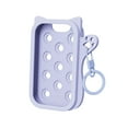 thumbnail image 3 of BELOVING Silicone Case Accessory Travel for Power Mist Cute Hand Sanitizer Spray Case Purple, 3 of 9