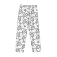thumbnail image 5 of Goofa Sea Turtle Printed Soft Pajama Pants for Men, Wide Leg Comfy Casual Lounge Yoga Pants-X-Large, 5 of 9