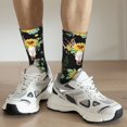 thumbnail image 5 of Goofa Printed Men's Crew Socks, Soft Durable Breathable Moisture-Wicking with Odor Control Cotton socks, 5 of 9