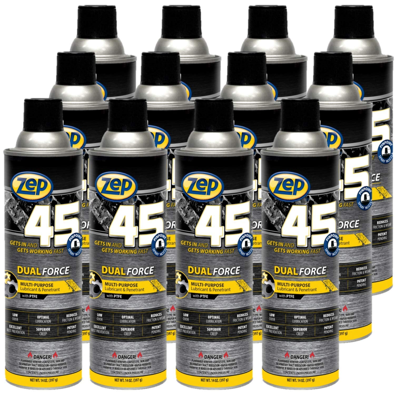 Zep 45 Dual Force PP DualAction and Lubricant 325101 14 oz