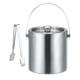 thumbnail image 4 of Cubo de hielo perfecl Recipiente de Acero inoxidable con tapa y Pinzas 2L, 4 of 8