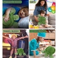 thumbnail image 5 of DolliBu Plush Green Sea Turtle Stuffed Animal - Soft Huggable Turtle Adorable Playtime Turtle Plush Toy, Cute Ocean Life Cuddle Gifts, Super Soft Plush Doll Animal Toy for Kids and Adults - 13 Inches, 5 of 9