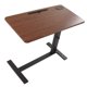 thumbnail image 2 of La superficie del escritorio tiene veta de madera y los soportes son negros. Tipo de artículo:, 2 of 10