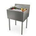 thumbnail image 6 of Large Capacity Commercial Ice Bin, Stainless Steel Ice Bin for Bars Restaurants Hotels, Sliding Lid Ice Bin with Drain for Commercial Beverage Areas, 6 of 6