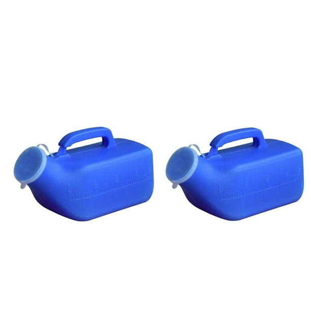 Urinoir Portable, Urinoirs Portables Pour Hommes, Urinoir, Avec Couvercle  Et Poignée Bleu Durable Pour Hommes âgés 