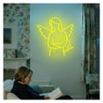 thumbnail image 2 of Letrero De Neón De Ángel Con Luz LED Regulable, Alimentado Por USB Para Dormitorio, Hogar, Bar, Fiesta, Sala De Juegos O Club Decoración 37cmx32.5cm, 2 of 4
