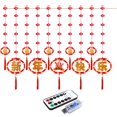 thumbnail image 2 of GROWTH TANK LED Icicle Light Ornament Decorative 8 Lighting Modes Twinkle Outdoor Indoor USB, 2 of 9
