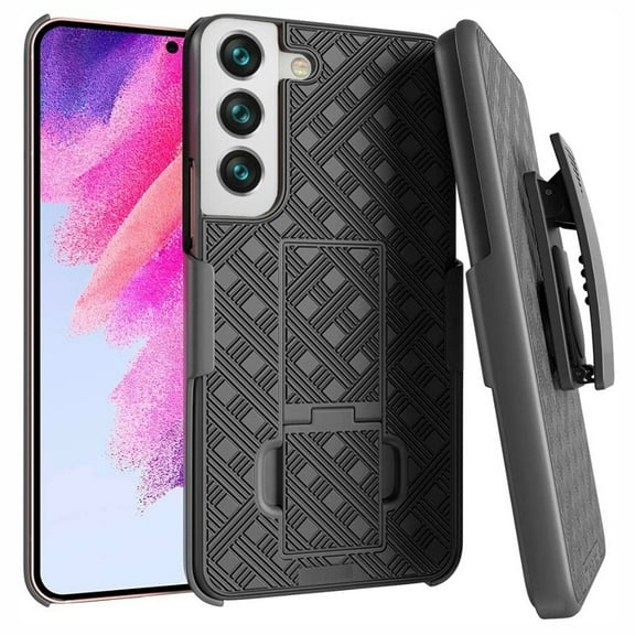 Case Belt Clip for Samsung Galaxy S22 - Holster Swivel Cover Kickstand Armor Combo