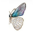 thumbnail image 6 of Necvior Sparkling Rhinestones Butterfly Brooch Sophisticated Butterfly Brooch Lapel Pin Jewelry for Gifting and Personal Style, 6 of 10