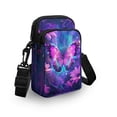 thumbnail image 3 of HELLHERO Butterfly Women Messenger Bag Polyester Women Adjustable Shoulder Strap Adjustable Shoulder Strap Crossbody Bag for Outdoor Travel, 3 of 7