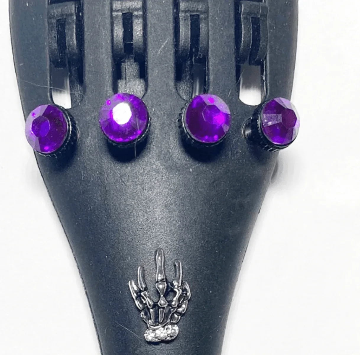 Rozanna's Violins Violin Tailpiece Skeleton Hand.