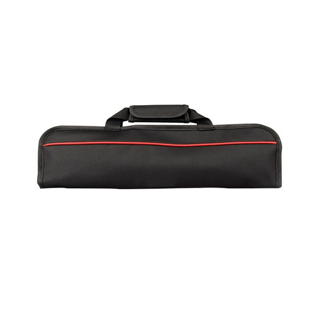 keepw Oxford Cloth Cooking Slicer Storage Bag Portable Lifting Handle Foldable Stylish Waterproof Slicing Tool Chef Pouch Pocket Red