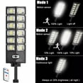 thumbnail image 2 of Solar Outdoor Light Street Light Solar Powered Flood Light Motion Sensor Remote Control Auto On/Off Dusk to Dawn,1PACK 24", 2 of 10
