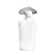 thumbnail image 4 of Figura decorativa de mujer moderna con sombrero, 3,5 x 3,5 x 8 pulgadas Blanco, 4 of 9