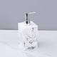 thumbnail image 3 of Dispensador de jabón vacío de resina de 500 ml para loción, acondicionador, cocina, hotel. Blanco, 3 of 7