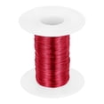 thumbnail image 1 of 28 AWG Magnet Wire, 2 oz Magnetic Coil Wire, 155C(311F), Red,White, 1 of 5