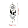 thumbnail image 6 of Large Dream Catcher Macrame Boho Wall Hanging Decor Woven Feather Tassels Dreamcatcher Decoration for Teen Girl Room Nursery Bedroom Dorm Chic Gift, 7.87X21.6 inch, Home Decor, 6 of 8