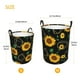 thumbnail image 3 of Fotbe Sunflowers3 Cesto de Ropa con Asas, Cesto Impermeable de Gran Capacidad, Bolsa de Lavado para Dormitorio, Cesto de Ropa con Ruedas y Asas-Medium, 3 of 6