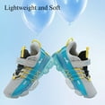 thumbnail image 5 of FANGFIUP Kids Sneakers Boys Girls Sports Shoes Running Shoes Lightweight Outdoor Casual Shoes（Little Kid size 11-Big Kids size 8）, 5 of 7