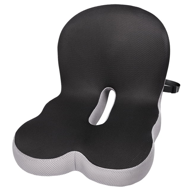 Cojín Watshyon Ergonómico de Espuma Viscoelástica para Espalda y Asiento