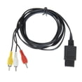 thumbnail image 2 of Cable Compuesto de Audio y Video RCA a AV CUTICAT para TV Paquete de 2 o 4 para N64, 2 of 8