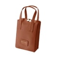 thumbnail image 2 of Bolsa de maquillaje de viaje Organizador impermeable con bolsa de almacenamiento divisor Bolsa cosmética Bolsa de aseo para mujeres Ladies de familia Marrón, 2 of 8