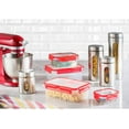 thumbnail image 6 of Stainless Steel Quality 4pc Canister Set with Glass Window & Airtight Lids, Food Storage Containers, Pantry Storage & Organization Set for Coffee, Flour, Pasta, Rice, Spices, Herbs, 6 of 6