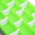 thumbnail image 3 of SingleLayer Insert Lure Box Fishing Tackle Box Fake Bait Storage with Removable Dividers(Green ), 3 of 8
