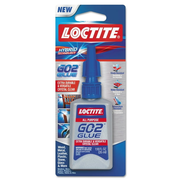 Loctite AllPurpose Adhesive, Clear, 1.18 oz, 1 each LOC1710836