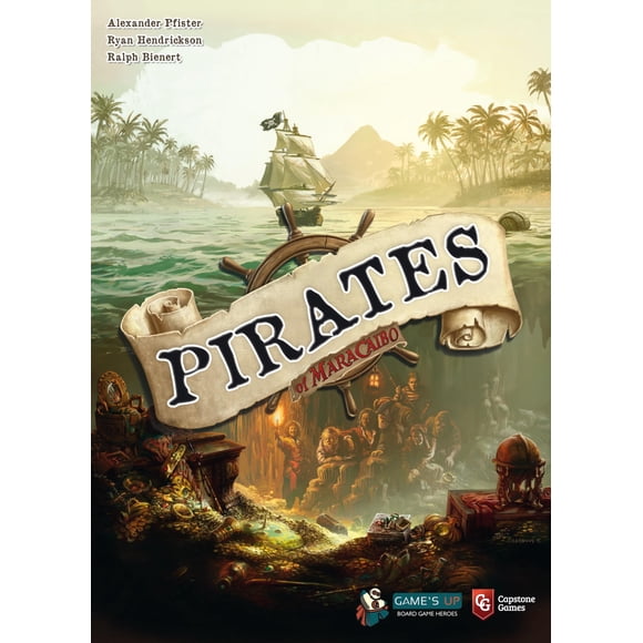 Juego de mesa Capstone Games Pirates of Maracaibo 1-4 jugadores