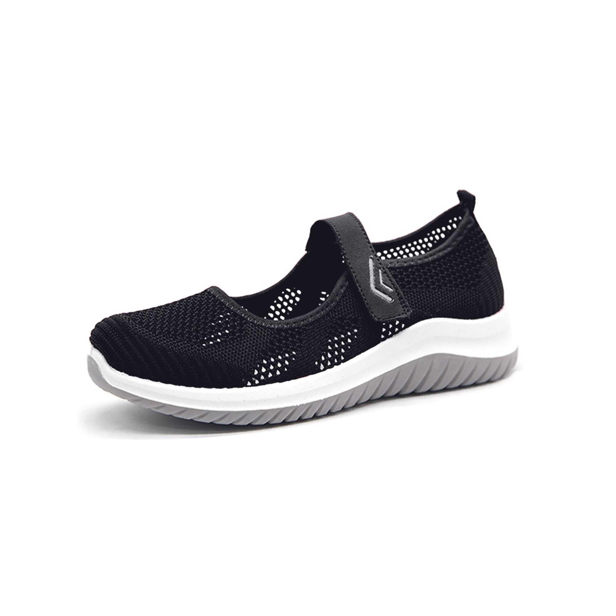 Black flat sneaker shoes clearance