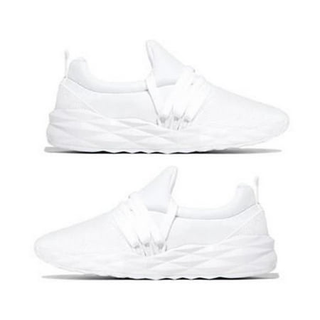 

Fusipu Women Autumn Mesh Breathable Lightweight Wedge Outdoor Walking Shoes Sneakers