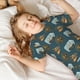 thumbnail image 5 of Balery Miniature Ship In Bottle Conjunto de Pijama Infantil de Manga Corta con Estampado – Ropa de Dormir de Algodón Suave-3X-Large, 5 of 6