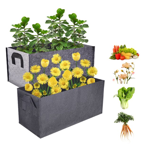 Grow Bags Fabric Bags with Handles Plant Nursery Bags for Vegetables