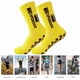 thumbnail image 4 of Calcetines deportivos ligeros SpotYellow 1Par Amarillo 6-12.5US TapeDesign Calcetines Tubo Medio Algodón., 4 of 4
