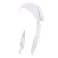 thumbnail image 2 of Baqcunre Hats for Women, Womens Casual Solid Head Hat Cap Headwear Muslim Turban Cap Slouchy Headwear,, 2 of 3