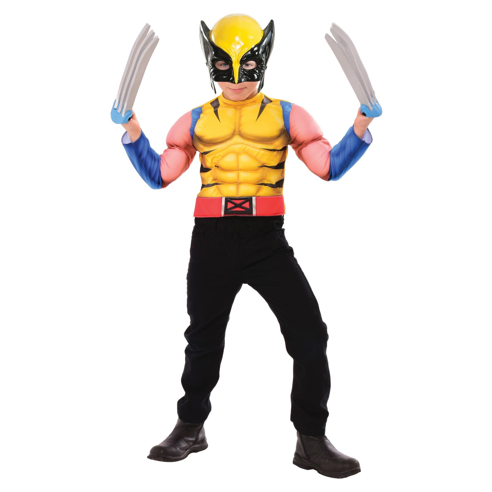 X-Men Boys Wolverine Costume Set - Walmart.com - Walmart.com