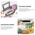 thumbnail image 5 of Easygdp Hawaiian Pineappl Print Elastic and Washable Suitcase Protective Cover with Hidden Zipper Fits 18-32 inch Luggage -Large, 5 of 9